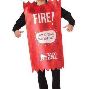 Taco Bell Hot Sauce Halloween Costume One Size Fits All